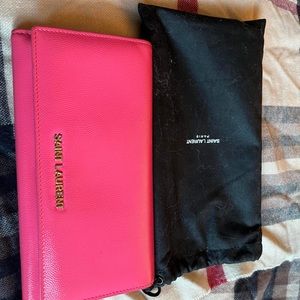 Saint laurent Wallet pink